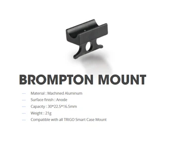 Gopro Mount Brompton Dviračių /Birdy mount turėtojas apšvietimo atramos dviračių telefono 3M lipdukas