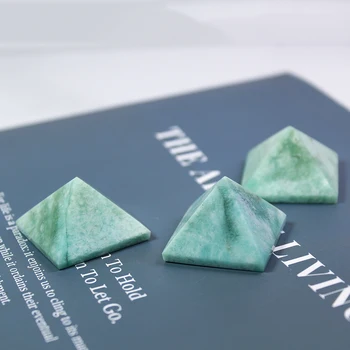 Runyangshi 1pc 30-50mm Gamtos Tianhe akmens Kristalų Poliruoti piramidės Pavyzdys Gijimo Namų stalo apdailos