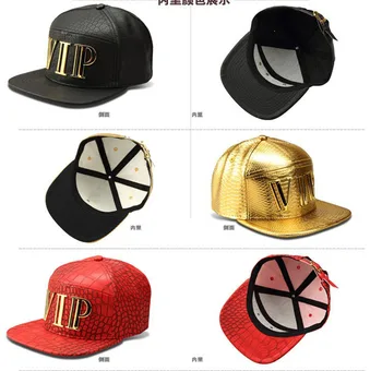 Prabanga PU Krokodilas Hip-Hop Skrybėlę, Deimanto Grūdų, Unisex Snapback Cap Aukso Logotipas Beisbolo kepuraitę Vyrų, Moterų Sporto Casquette Bžūp Modelis