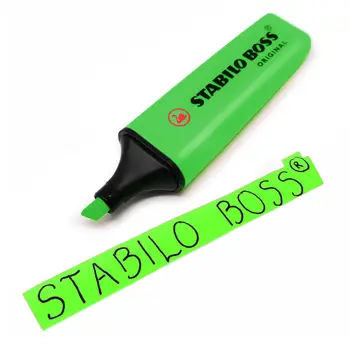 Pakuotėje 15 Stabilo Boss žymėjimo įrankis Rašikliai - Originalus 9 Spalvų ir Nauji 6 Pastelinių spalvų Žymekliai