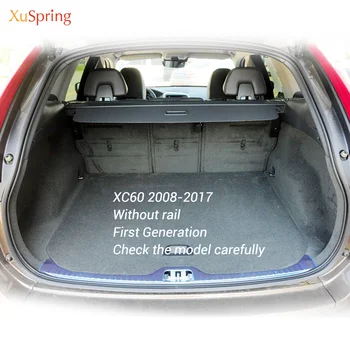 Automobilio Galiniai Lauke bagažo skyriaus Kilimėlis Trinkelėmis Apima Patvarus Įkrovos Kilimai Linijinių Krovinių apsaugos 2008-2020 Volvo XC60 Stilius