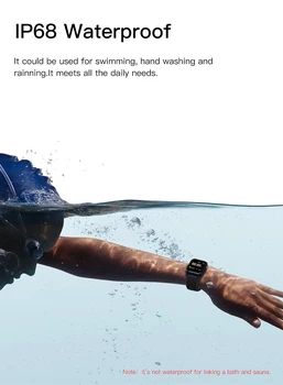 2020 KOSPET GTO Smartwatch Vyrų Fitneso Tracker Kraujo Spaudimas IP68 Vandeniui 1,4 colio 170mAh Bluetooth 31 Režimai Moterų Žiūrėti