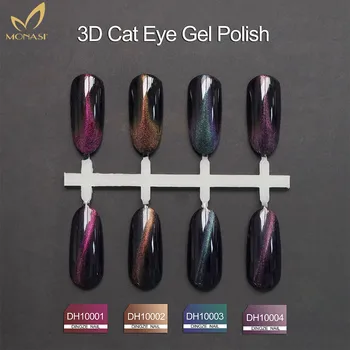 Monasi 3D Kačių Akių Gelio Nagų Gėlių Nail Art Magnet Pen Šepečiu 
