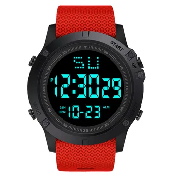 Laikrodžiai Vyrams, LED Skaitmenine Data Karinės Sporto Gumos Kvarciniai Laikrodžių Vyrams Žiūrėti Mados Kvarciniai Laikrodžiai Montre Homme Dovana Laikrodis #19