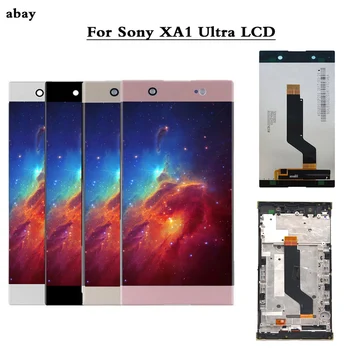 Testas Sony Xperia XA1 Ultra LCD Ekranas Jutiklinis Ekranas skaitmeninis keitiklis Asamblėjos Pakeitimo 6.0