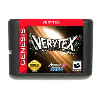 Verytex 16 bitų MD Žaidimo Kortelės Su Mažmeninės Langelyje Sega Mega Drive/ Genesis