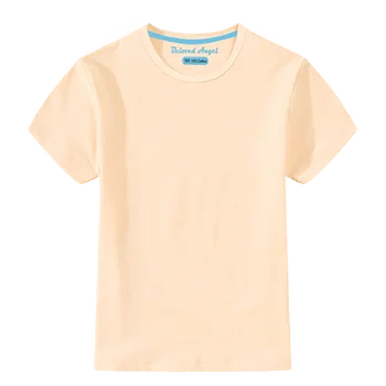 11 Spalvų Kieto Vaikų marškinėliai Berniukams, Mergaitėms Medvilnės Vasarą Vaikai Viršūnes Tees Bamblys Vaikai Tshirts Kūdikių Komanda Drabužius 3-15 Metų