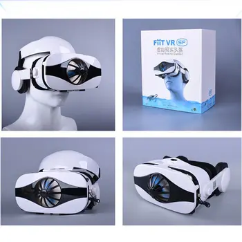 Viar Šalmas 3D VR Virtualios Realybės Akiniai laisvų Rankų įranga 
