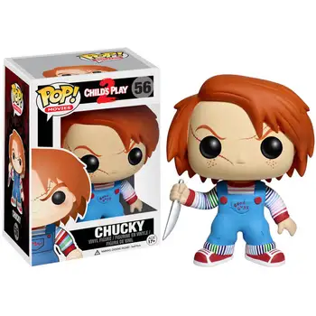 POP Trūkumų Siaubo Filmus: Vaiko Žaisti 2 Chucky 56# Vinilo Veiksmų Skaičius, modelis žaislas gerbėjai kolekcines, Apdailos Kalėdų Žaislai