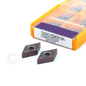 DNMG150404 MA US735 UE6020 VP15TF originalus Išorės tekinimo įrankiai, Tekinimo įdėklai CNC metalo pjovimo Karbido pjovimo įdėklai