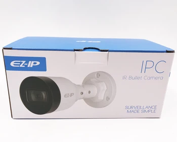 Dahua EZ-IP Serija 4MP Mini IP vaizdo Kamera H. 265+ Parama POE 2,8 mm fiksuotas objektyvas 3.6 mm pasirinktinai Survillance vaizdo Kamera IPC-B1B40