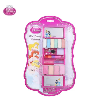 2019 Naujas Disney Vaikų Saugos netoksiškas Lūpų Kosmetikos Rinkinį Makeup Girl Veiklos Namas Makiažas Lauke Žaislas