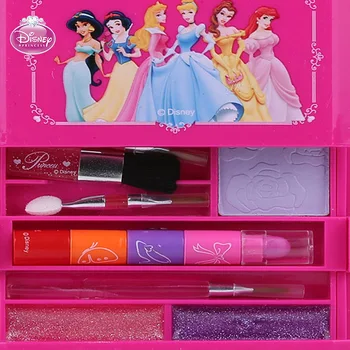 2019 Naujas Disney Vaikų Saugos netoksiškas Lūpų Kosmetikos Rinkinį Makeup Girl Veiklos Namas Makiažas Lauke Žaislas