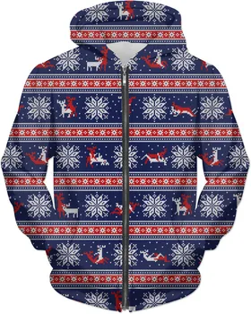 2019 Kalėdų Mados Vyrų 3d Hoodies Kalėdų elnias sekso Atspausdinta marškinėliai/Hoodie/Zip Hoodie Vyrų/Moterų streetwear Lašas laivybos