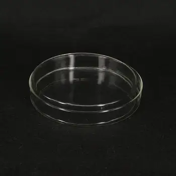 150mm Borosilikatinio Stiklo Petri Kultūros Patiekalas su Dangteliais Lab Bakterijų, Mielių