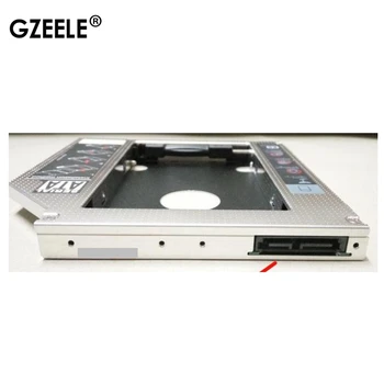 GZEELE naujas 2 HDD Caddy 12,7 mm SATA Išorinis Kietasis Diskas SSD Encloure HP Probook 6360B 6435B 6440B 6445B 6450B 6455B