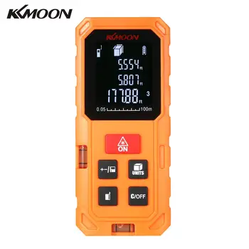 KKMOON Lazerinis tolimatis tipo range finder 40/60/80/100m skaitmeninis lazerinis matuoklis atstumo matuoklis statybos įrankiai telemetre