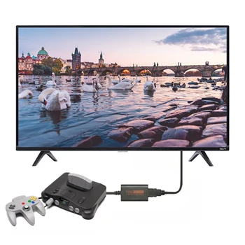 KARŠTO Ultra Clear HDMI Konverteris 1080P Retro Žaidimų Konsolės Video Converter Konversijos Galvos NGC / N64 / SNES