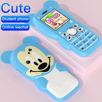 Super Mini Mielas Vaikams Studentų Mobiliojo Telefono Mygtuką 