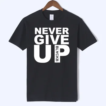 Vyriški O-kaklo trumpomis Rankovėmis marškinėliai, Jūs 'll Never Walk Alone Never Give Up 