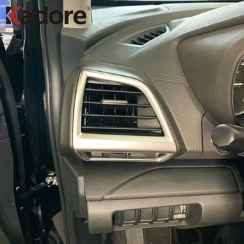 Dėl Subaru Forester SK 2018 2019 2020 ABS Matinis Automobilio Salono Oro Kondicionieriaus Angos Ventiliacijos Juostelės Padengti Apdaila Priedai 2vnt/komplektas