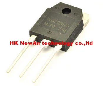 Nemokamas Pristatymas 20pcs FGA25N120ANTD FGA25N120 25N120 TO-3P 1200V Tranzistorius Naujos geros kokybės