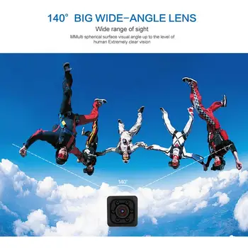 Naujas SQ11 Mini Kamera Mažas Cam 1080P Naktinio Matymo Jutiklis vaizdo Kamera Micro Video DVR Kamera Judesio įrašymo Kameros vaizdo Kamera
