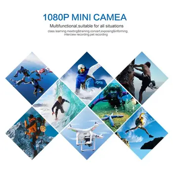 Naujas SQ11 Mini Kamera Mažas Cam 1080P Naktinio Matymo Jutiklis vaizdo Kamera Micro Video DVR Kamera Judesio įrašymo Kameros vaizdo Kamera
