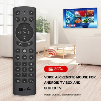 G20S PRO 2.4 G Bevielio Oro Pelės Elektroninių Smart Home Priedai 30 Mygtukas Balso Nuotolinio Smart TV Set-Top Box