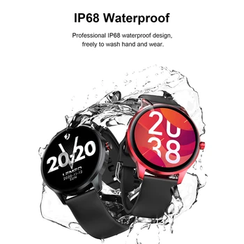 LEMFO LF29 Smart Watch Vyrų IP68 Vandeniui Aliuminio Lydinio Atveju 