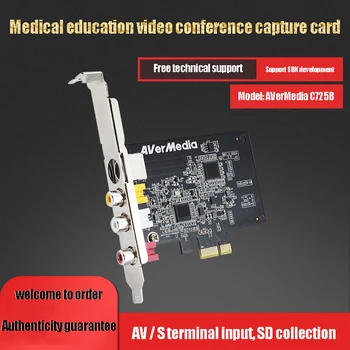 Standartinės raiškos vaizdo įrašymo plokštę vaizdo gyventi telekonferencijos medicinos atvaizdo raiškos stebėjimo sistema skirta kortelės Patvarus