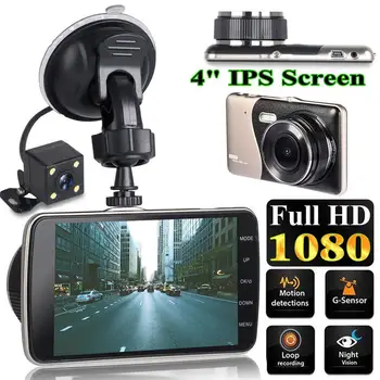 Vairavimo Recorder Car DVR Brūkšnys Kamera Full HD 1080P 170 Laipsnių Ciklo Įrašymo Naktinio Matymo Dashcam G-Sensorius Stovėjimo Stebėti