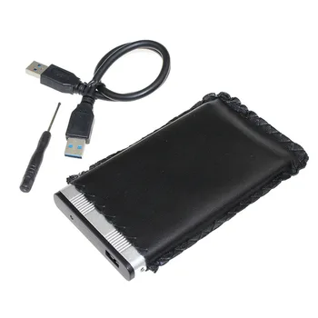 2.5 Colių Nešiojamojo kompiuterio SATA HDD Atveju Sata USB 3.0-2.0 SSD HD Kietojo disko Disko Išorės Saugojimo kameros Dėžutė