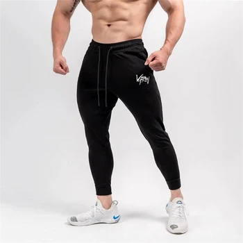 Naujų 2020 m. Rudenį Mens sporto Salės, Kelnės Mados Vyrų Sweatpants Fitneso Slim Fit Mens Poilsiu Kultūrizmo Prakaito Kelnės, Dydis 3XL