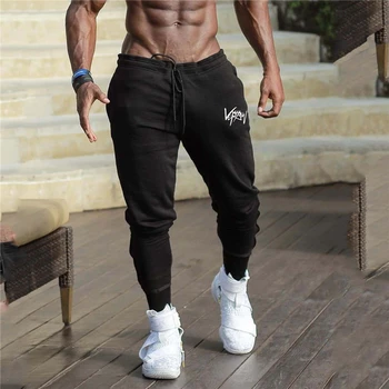 Naujų 2020 m. Rudenį Mens sporto Salės, Kelnės Mados Vyrų Sweatpants Fitneso Slim Fit Mens Poilsiu Kultūrizmo Prakaito Kelnės, Dydis 3XL