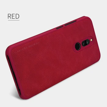 Caes už Xiaomi Redmi 8A 8 Redmi8 Pasaulio Versija Nillkin Čin Serijos PU Odos Flip Cover Redmi 8 Byloje