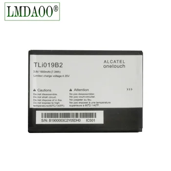 TLI019B2 TLi019B1 1900mAh Baterija ALCATEL one touch POP C7 OT-7041 7041D dual OT991 6010 992D 916D CAB1900003C2 telefono