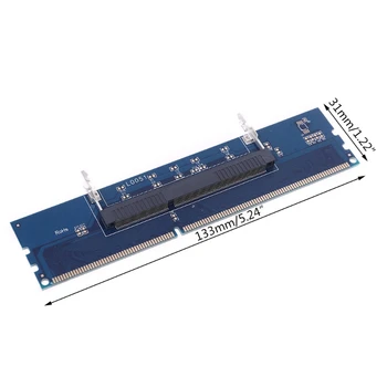 DDR3 SO-DIMM Nešiojamas Desktop Adapter Kortelių DIMM Jungtis Atminties Plėtimo Kortelių WXTB