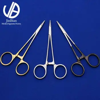 Adatų laikiklis 12,5 cm adata pincetai importo nerūdijančio plieno chirurgijos operacinės priemonės chirurginių instrumentų laikymo pastovus