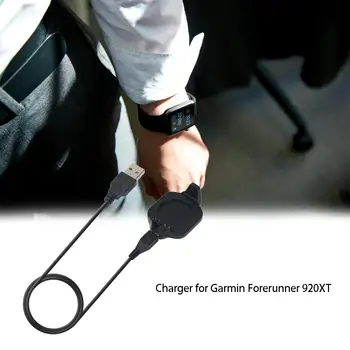 Smart Žiūrėti Įkroviklis Su USB Laidu Pakeitimo Garmin Forerunner 920XT Fitness Tracker Priedai