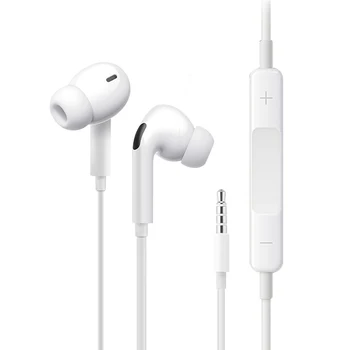 GENAI Stereo In-Ear Ausinės Ausinės Su Mikrofonu Laidinio Kontrolės Bass Sound Gaming Ausinių 3,5 mm Xiaomi 