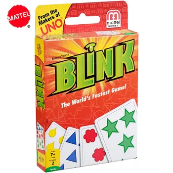 Mattel Žaidimai originali UNO: Blink uno kortų žaidimas Šeimos Juokinga Pramogų stalo Žaidimas Įdomus Pokerio Žaidimo Kortelės, Dovanų Dėžutės
