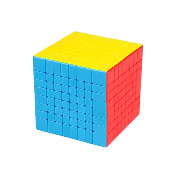 Moyu Meilong 8x8 magijos kubo galvosūkį Magic Cube MEILONG 8x8x8 Greitis Cubo Moyu magico dėlionės Vaikams, suaugusiems, vaikams, žaislai
