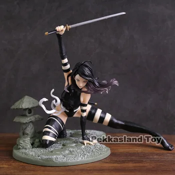 Bishoujo Statula Psylocke X-Force Ninja Apranga MK154 Pav Žaislas Brinquedos Figurals Kolekcijos Modelis Dovana