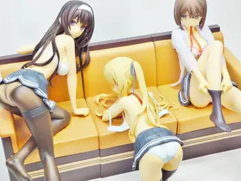 Anime Misaki Kurehito Alphamax Kato megumi Kasumigaoka utaha Spencer Eriri Seksuali mergina, PVC Veiksmų Skaičius, Žaislas suaugusiems Kolekcijos Lėlės