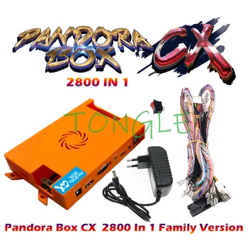 2021 Pandora Box CX 2800 Žaidimų 1 HAPP Tipo Mygtukais 2 Žaidėjai Kreiptuką Arcade 