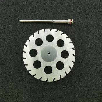 Dantų Lab diamond dvipusis pjaustymo diskas, skirtas Pjauti Gipso Disko Varantys Dantų Lab Įrankis 40-45mm*0,30 mm su įtvarai