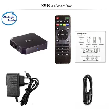 X96 Mini Android TV box keturių branduolių 16GB 2GB s905w streaming media player, smart TV set top box, Android TV BOX