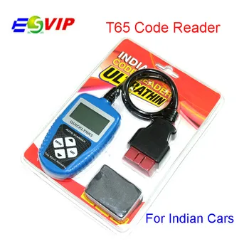 Aukštos Kokybės Auto Scanner dėl Indijos automobilių T65 Indijos OBDII EOBD OBD2 automobilių kodas reader