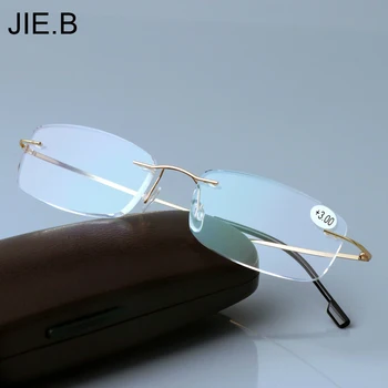 Presbyopia akiniai Lankstymo Šviesos Lanksti Atminties Titano Taškus Akiniai Skaitymui oculos de grau 1.0 1.5 2.0 2.5 3.0 3.5